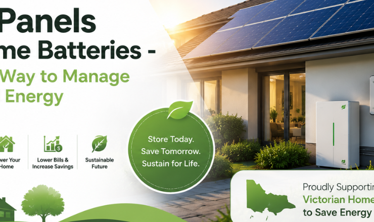 Solar Panels and Home Batteries – A Smarter Way to Manage Household Energy